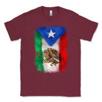 Burgundy mexico and puerto rico flag Classic Tee - Zillion Design Studio