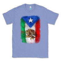 Colony Blue mexico and puerto rico flag Classic Tee - Zillion Design Studio