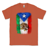 Copper mexico and puerto rico flag Classic Tee - Zillion Design Studio