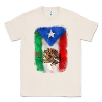 Natural mexico and puerto rico flag Classic Tee - Zillion Design Studio