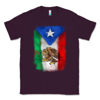 Plum mexico and puerto rico flag Classic Tee - Zillion Design Studio