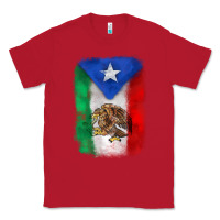 Red mexico and puerto rico flag Classic Tee - Zillion Design Studio