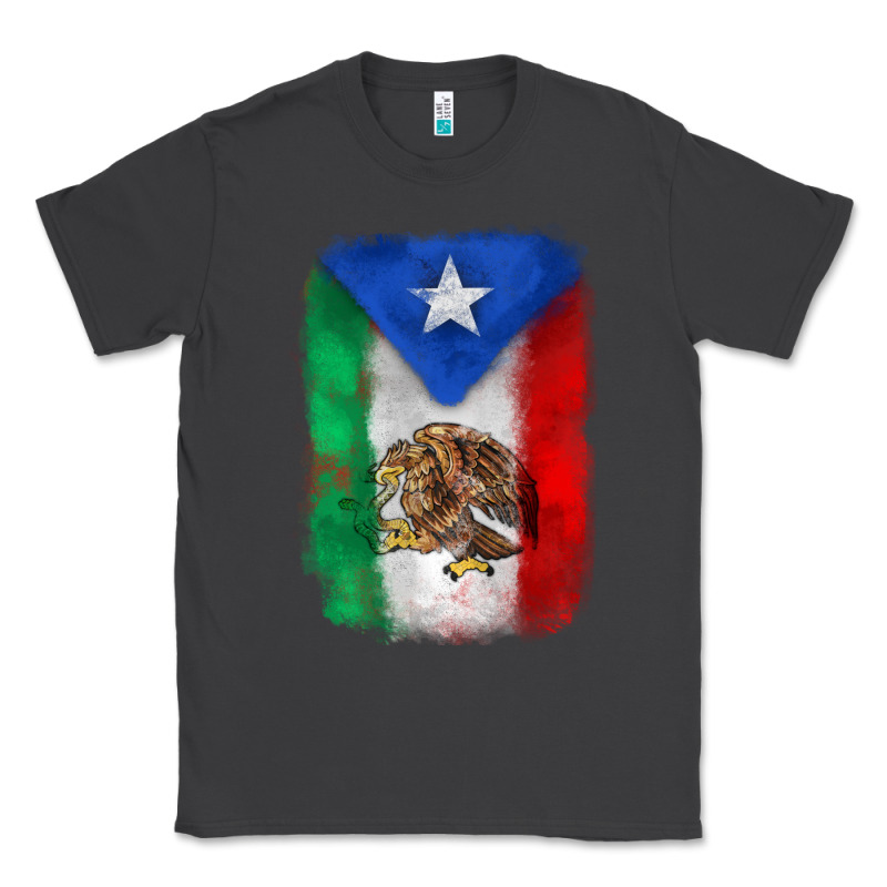 Mexico And Puerto Rico Flag Classic Tee by Zillion Design Studio | Teevron