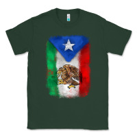 Sports Green mexico and puerto rico flag Classic Tee - Zillion Design Studio