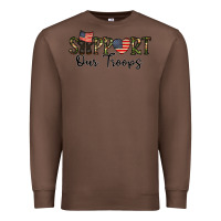 Chestnut support our troops Premium Sweatshirt - CowhideDigitalArt