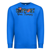 True Royal support our troops Premium Sweatshirt - CowhideDigitalArt