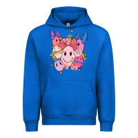 Cobalt soft pink easter Urban Hoodie - MaliasSmallBusiness