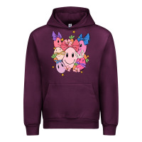 Mauve Wine soft pink easter Urban Hoodie - MaliasSmallBusiness