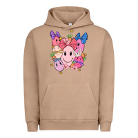 Pigment Burro soft pink easter Urban Hoodie - MaliasSmallBusiness