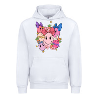 White soft pink easter Urban Hoodie - MaliasSmallBusiness