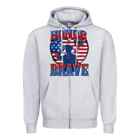 Honor The Brave Zipper Hoodie | Teevron