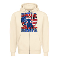 Sandshell honor the brave Zipper Hoodie - Zillion Design Studio
