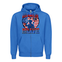 True Royal honor the brave Zipper Hoodie - Zillion Design Studio