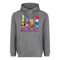 Storm 4th of July American drinks America Heavyweight Hoodie - Neo Western
