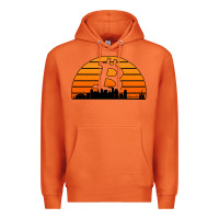 Carrot bitcoin new orleans retro sunset Premium Hoodie - Jasminsmagicworld