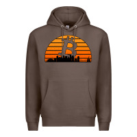 Coffee bitcoin new orleans retro sunset Premium Hoodie - Jasminsmagicworld