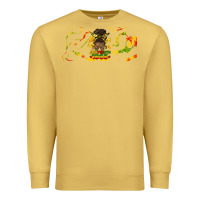 Antique Gold juneteenth afro messy bun libbey glass Premium Sweatshirt - HRA Design Shop