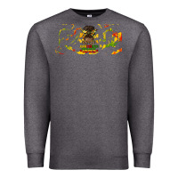 Charcoal Heather juneteenth afro messy bun libbey glass Premium Sweatshirt - HRA Design Shop