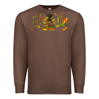 Chestnut juneteenth afro messy bun libbey glass Premium Sweatshirt - HRA Design Shop