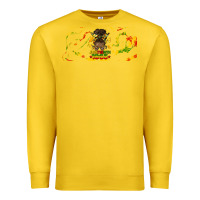 Lemon juneteenth afro messy bun libbey glass Premium Sweatshirt - HRA Design Shop