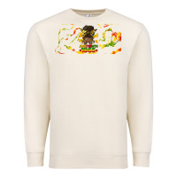 Sandshell juneteenth afro messy bun libbey glass Premium Sweatshirt - HRA Design Shop