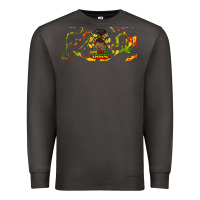Smoke juneteenth afro messy bun libbey glass Premium Sweatshirt - HRA Design Shop