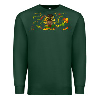 Sports Green juneteenth afro messy bun libbey glass Premium Sweatshirt - HRA Design Shop