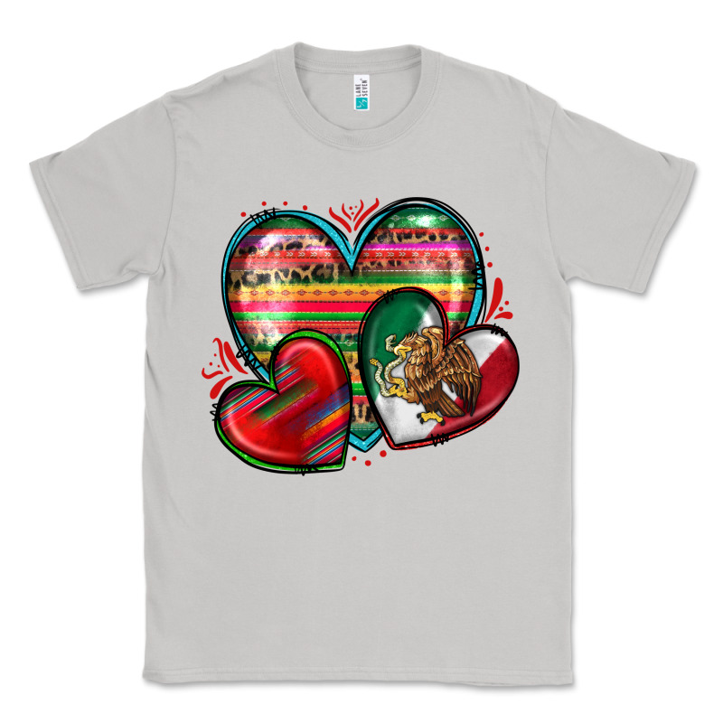 Mexican Hearts Classic Tee by Zillion Design Studio | Teevron
