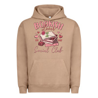 Pigment Burro bookish lover social club Urban Hoodie - MaliasSmallBusiness
