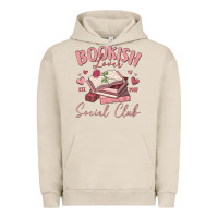 Pigment French Oak bookish lover social club Urban Hoodie - MaliasSmallBusiness