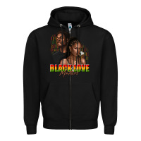 Black afro black love matters Zipper Hoodie - texasbilliewilder