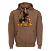 Chestnut afro black love matters Zipper Hoodie - texasbilliewilder