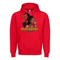 Red afro black love matters Zipper Hoodie - texasbilliewilder