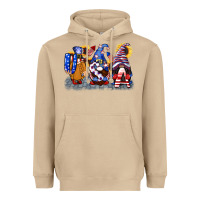 Mushroom USA 4th of July gnomes  4th of july Heavyweight Hoodie - CowGirlArtShop