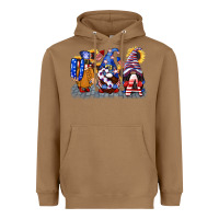 Toasted Coconut USA 4th of July gnomes  4th of july Heavyweight Hoodie - CowGirlArtShop