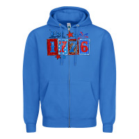 True Royal est 1776 Zipper Hoodie - Zillion Design Studio