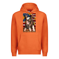 Carrot Western American Pig Premium Hoodie - LillyAllenDesigns