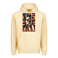 Pina Colada Western American Pig Premium Hoodie - LillyAllenDesigns