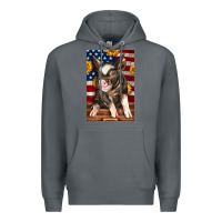Rock Western American Pig Premium Hoodie - LillyAllenDesigns