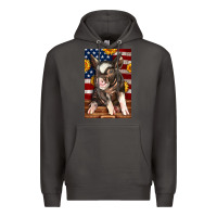 Smoke Western American Pig Premium Hoodie - LillyAllenDesigns
