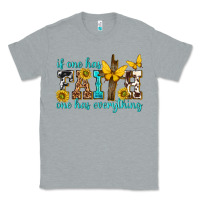 Heather Grey if one has faith one has everything Classic Tee - texasbilliewilder