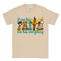 Mushroom if one has faith one has everything Classic Tee - texasbilliewilder