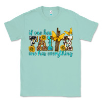 Seafoam if one has faith one has everything Classic Tee - texasbilliewilder