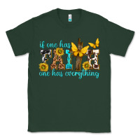 Sports Green if one has faith one has everything Classic Tee - texasbilliewilder