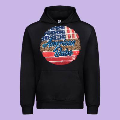 Leopard Merica Urban Hoodie Designed By Maliassmallbusiness