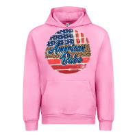 Fuchsia Pink leopard merica Urban Hoodie - MaliasSmallBusiness