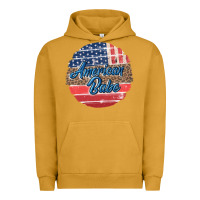 Pigment Peanut Butter leopard merica Urban Hoodie - MaliasSmallBusiness