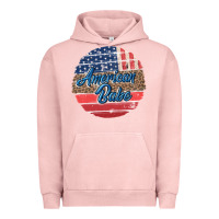Pigment Salmon leopard merica Urban Hoodie - MaliasSmallBusiness