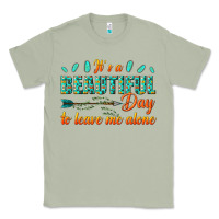 Matcha its a beautiful day to leave me alone Classic Tee - texasbilliewilder