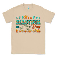 Mushroom its a beautiful day to leave me alone Classic Tee - texasbilliewilder